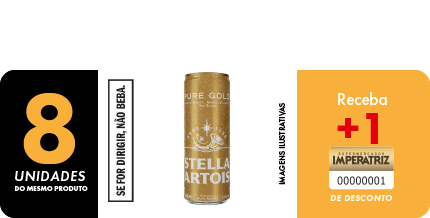 Cerveja Stella Pure Gold 350ml