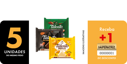 Chocolate Talento 85 g (unidade)